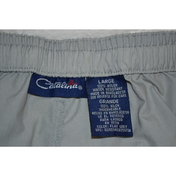 Catalina Nylon Pull On Straight Leg Pants Size Large - Picture 3 of 7